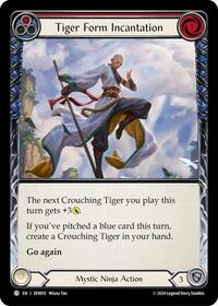 Tiger Form Incantation (Red) #ZEN015