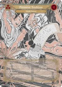 Preserve Tradition // Inner Chi (Marvel) #MST099