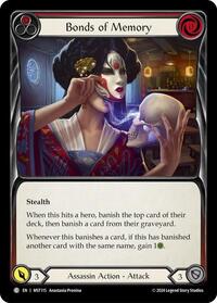 Bonds of Memory (Red) #MST115