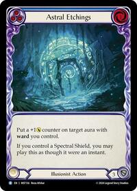 Astral Etchings (Blue) #MST136