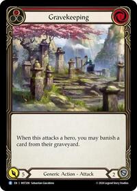 Gravekeeping (Red) #MST200