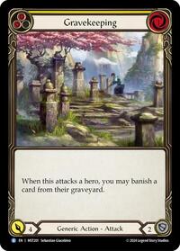 Gravekeeping (Yellow) #MST201