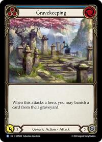 Gravekeeping (Blue) #MST202