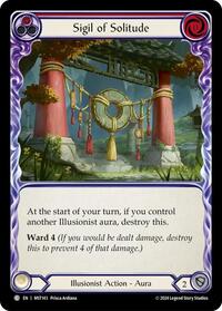 Sigil of Solitude (Red) #MST143