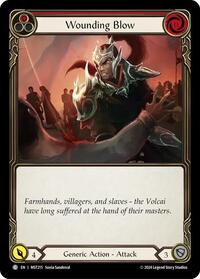 Wounding Blow (Red) #MST215