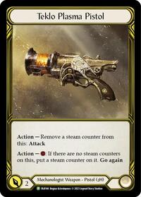 Teklo Plasma Pistol (Golden) - FAB144 #FAB144