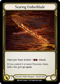 Searing Emberblade (Golden) - FAB147 #FAB147