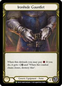 Ironhide Gauntlet (Golden) - FAB150 #FAB150