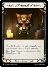 Mask of Wizened Whiskers - LGS268 #LGS268