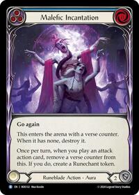 Malefic Incantation (Blue) #ROS132