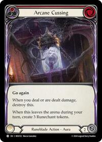 Arcane Cussing (Red) #ROS152