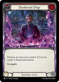 Deadwood Dirge (Red) #ROS155