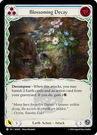 Blossoming Decay (Blue) #ROS051