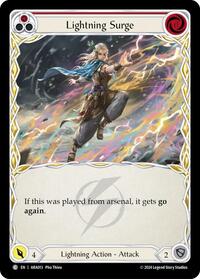 Lightning Surge (Red) #ARA013