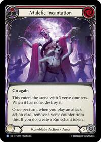 Malefic Incantation (Red) #FLR015