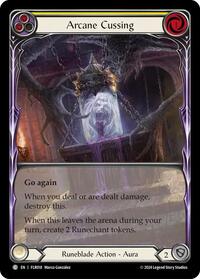 Arcane Cussing (Yellow) #FLR018