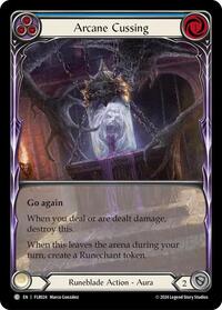 Arcane Cussing (Blue) #FLR024