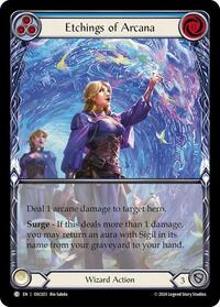 Etchings of Arcana (Blue) #OSC023