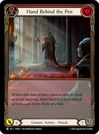 Hand Behind the Pen (Extended Art) - FAB271 #FAB271