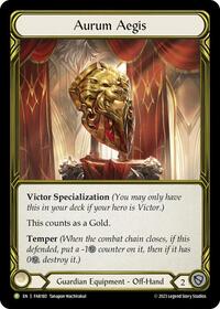 Aurum Aegis (Golden) - FAB180 #FAB180