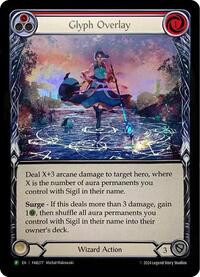 Glyph Overlay (Red) (Alternate Art) - FAB277 #FAB277