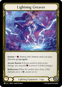 Lightning Greaves (Golden) - FAB251 #FAB251
