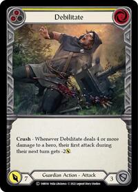 Debilitate (Yellow) #1HB014