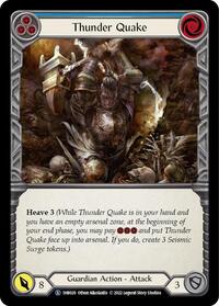 Thunder Quake (Blue) #1HB020