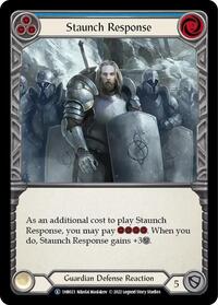 Staunch Response (Blue) #1HB023