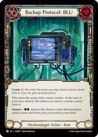 Backup Protocol: BLU (Blue) #AIO025