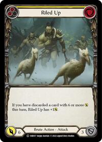 Riled Up (Yellow) #1HR017