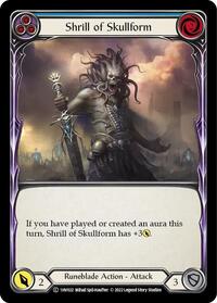 Shrill of Skullform (Blue) #1HV022