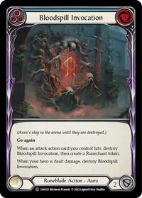 Bloodspill Invocation (Blue) #1HV023