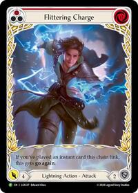 Flittering Charge (Red) (Extended Art) #LGS337