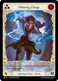 Flittering Charge (Yellow) (Extended Art) #LGS338