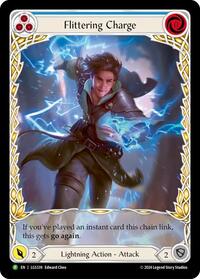 Flittering Charge (Blue) (Extended Art) #LGS339