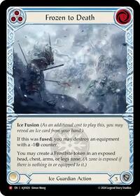 Frozen to Death #AJV020