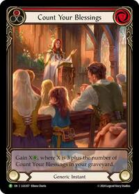 Count Your Blessings (Red) - LGS357 #LGS357