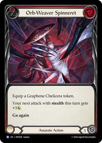 Orb-Weaver Spinneret (Red) #HNT026