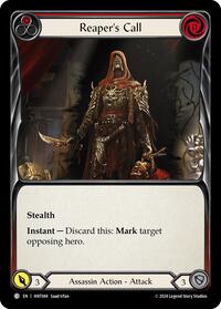 Reaper's Call (Red) #HNT044