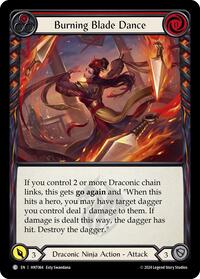 Burning Blade Dance (Red) #HNT064