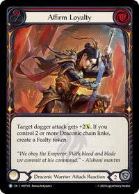 Affirm Loyalty (Red) #HNT103