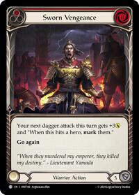 Sworn Vengeance (Red) #HNT140