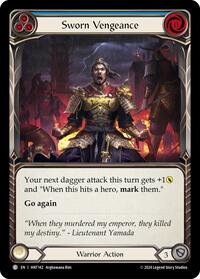 Sworn Vengeance (Blue) #HNT142