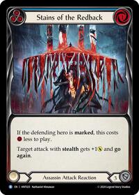 Stains of the Redback (Blue) #HNT025