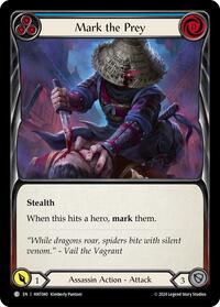 Mark the Prey (Blue) #HNT040