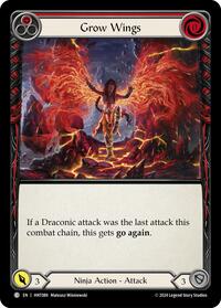 Grow Wings (Red) #HNT089