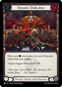 Dynastic Dedication (Red) #HNT108