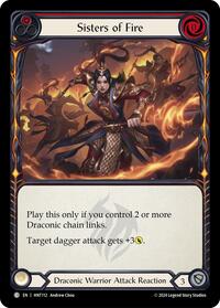 Sisters of Fire (Red) #HNT112