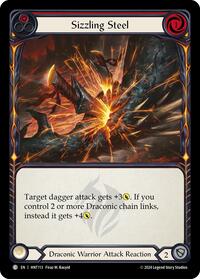 Sizzling Steel (Red) #HNT113